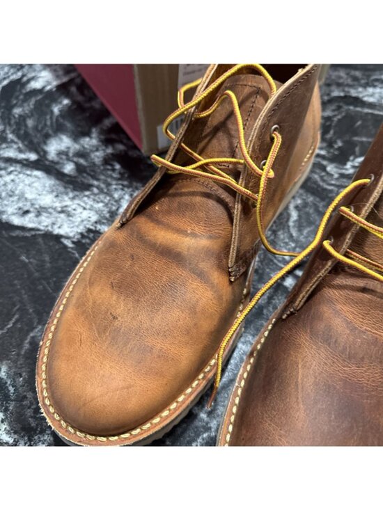 RED WING WEEKENDER CHUKKA IN COPPER ROUGH & TOUGH LEATHER 3622 NIB main image 11